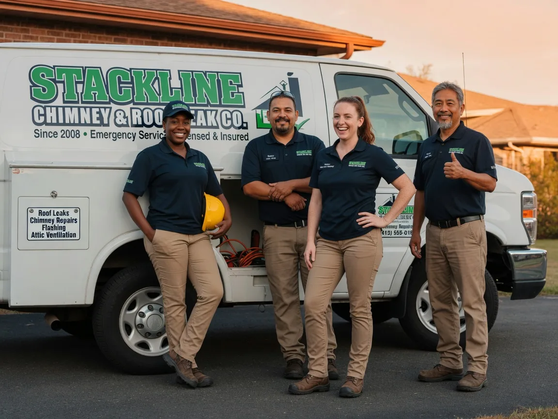 Chimney flashing repair company in Ojibwa, WI